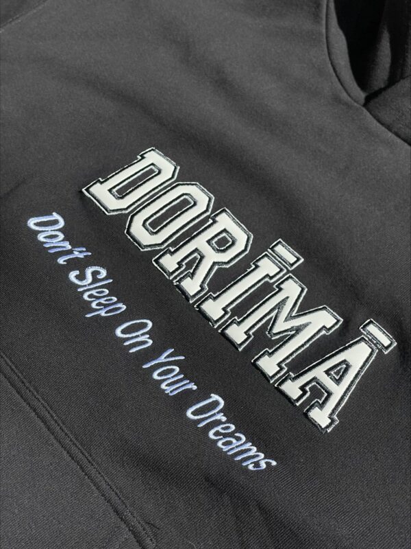 Black Dorima Hoodie - Image 3
