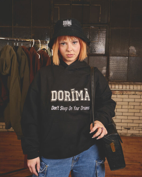 Black Dorima Hoodie