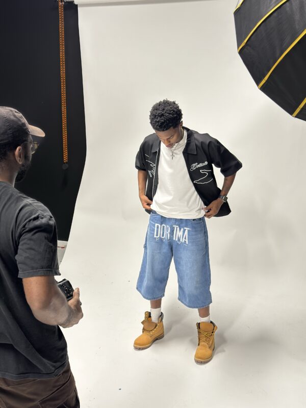 Black “Don’t Trip” Worker Jacket - Image 5