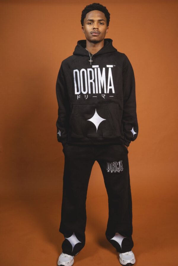 Black "Stars Align" Hoodie Set - Image 2