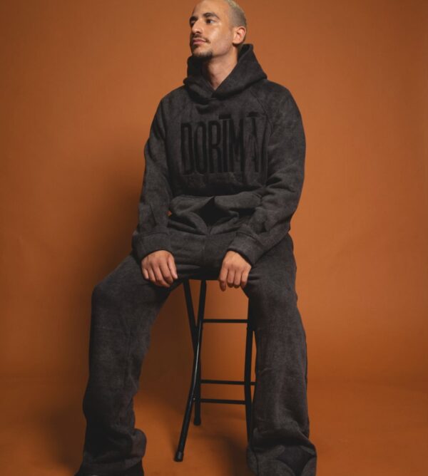 Washed Gray "Stars Align" Hoodie Set