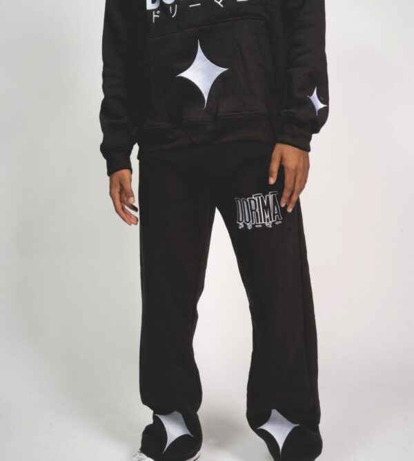 Black "Stars Align" Hoodie Set