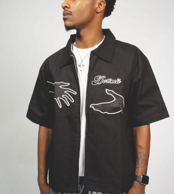 Black “Don’t Trip” Worker Jacket