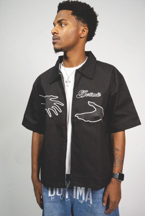 Black “Don’t Trip” Worker Jacket