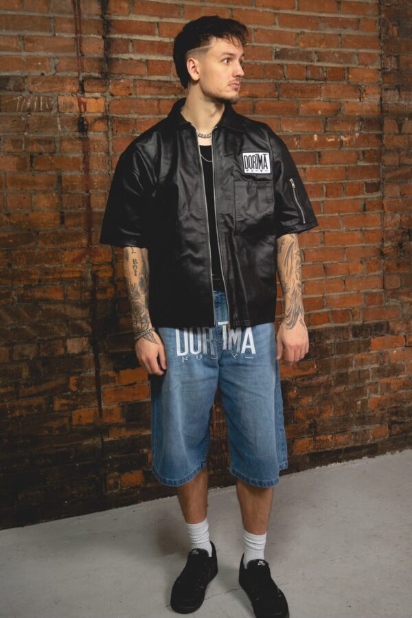 Classic Genuine Leather Jacket (Black) - Image 4