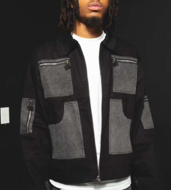 “Two Toned Denim Jacket”