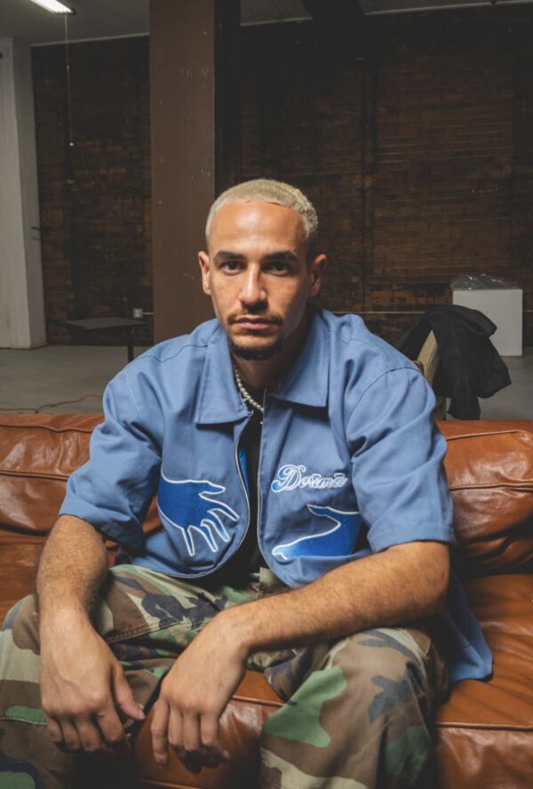 Don’t Trip Worker Jacket (Sky Blue)