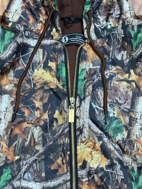 Dorīmā Camo Weatherproof Zip Up w/ Custom Branded Zipper Pull - Image 6