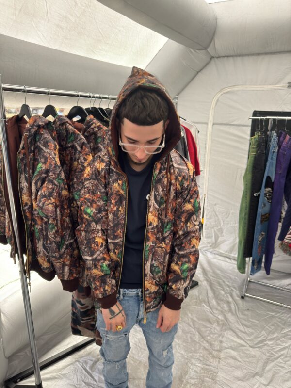 Dorīmā Camo Weatherproof Zip Up w/ Custom Branded Zipper Pull